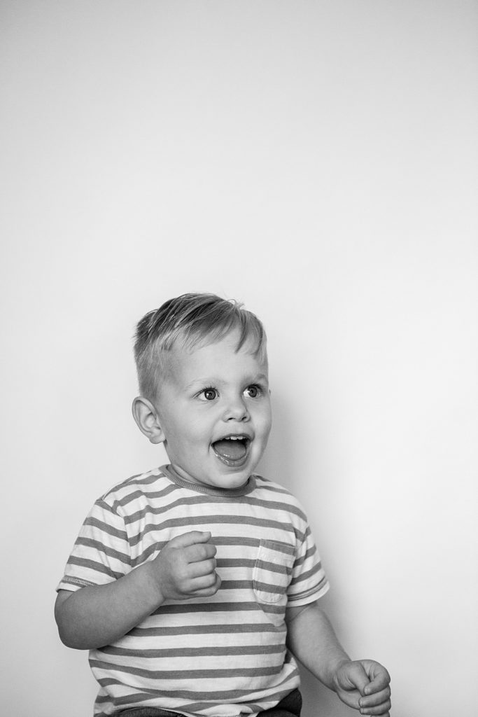 Iowa City black and white portraits for kids - Jen Madigan