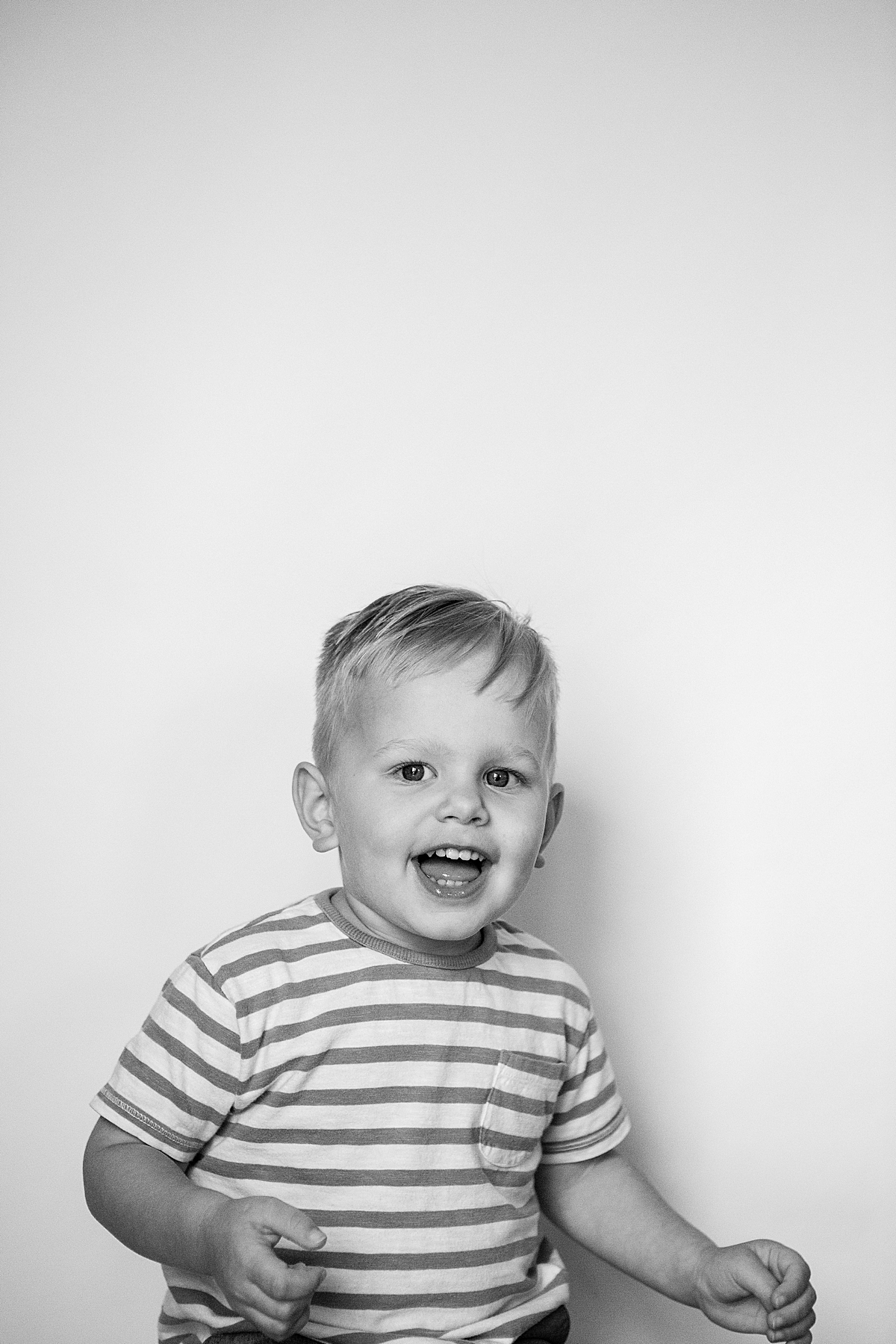 Iowa City Black and White Child Portraits - Jen Madigan