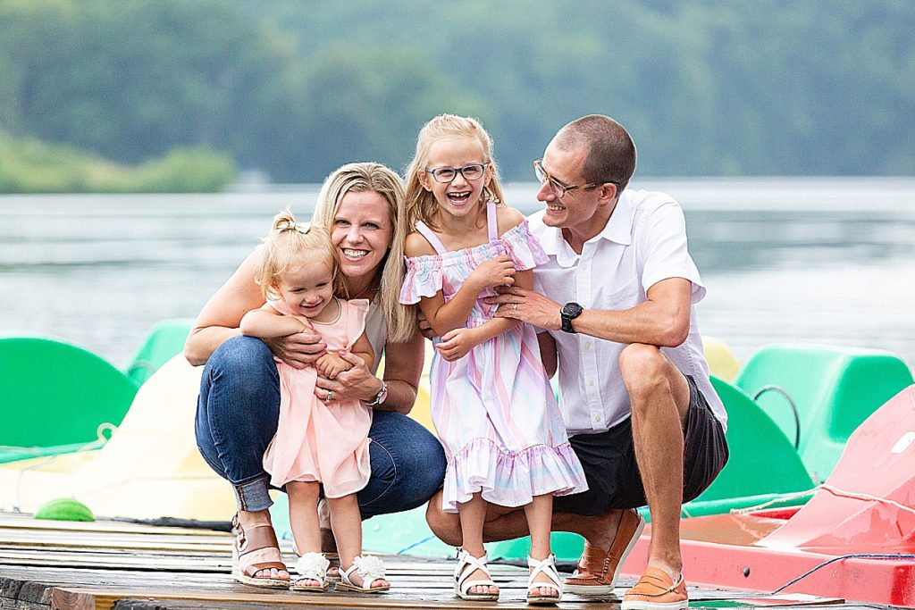 Iowa City family photos at Lake MacBride - Jen Madigan